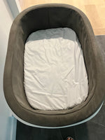 Monte Design Canada Rockwell bassinet with extra pad and two white pad fitted sheets