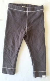 Miles Baby grey with white stitching detail leggings size 18 months