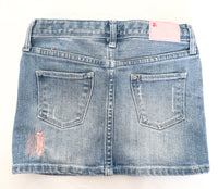 HM light denim skirt w/sewing detail (size 4/5)