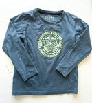 Guess organic cotton LS teal shirt size 4Y