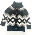 Joe Fresh black/grey knit sweater  (size 2)