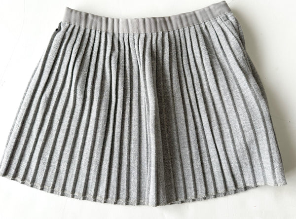 Joe Fresh metallic knit pleated skirt (size 3)