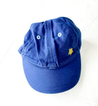 Janie and Jack navy cap w/embroidered turtle (0-6 months)