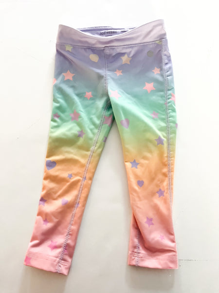 Joe Fresh star print leggings  (size 2)