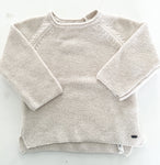 Zara oatmeal knit pullover (6-9 months)