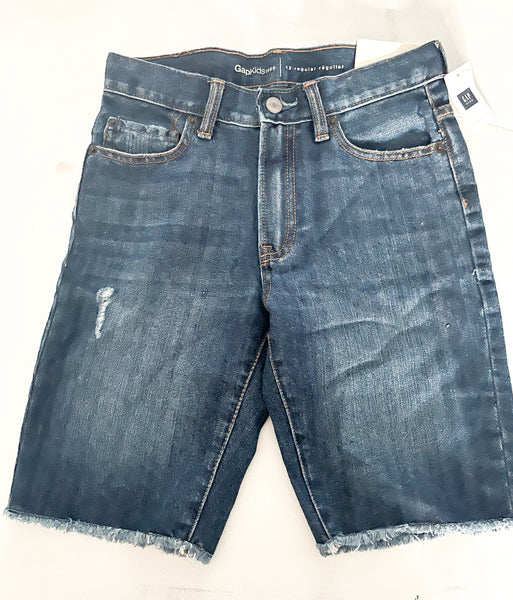 Gap mid wash denim shorts (size 12)