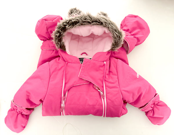 Gusti pink snow suit  (6 months)