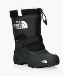North Face black winter boots size 2)