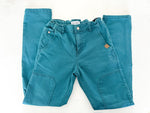 Souris Mini teal blue pants with adjustable waist size 12 (150cm)