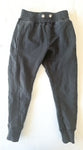 Whistle & Flute black lounge pants with elastic waistband size 3-4T