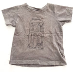 Nooks Design grey pickle jar t-shirt  (12 months)