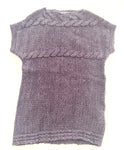 Mexx purple knit dress (size 4/5)