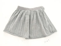 Joe Fresh light grey shimmer skirt (size 3)