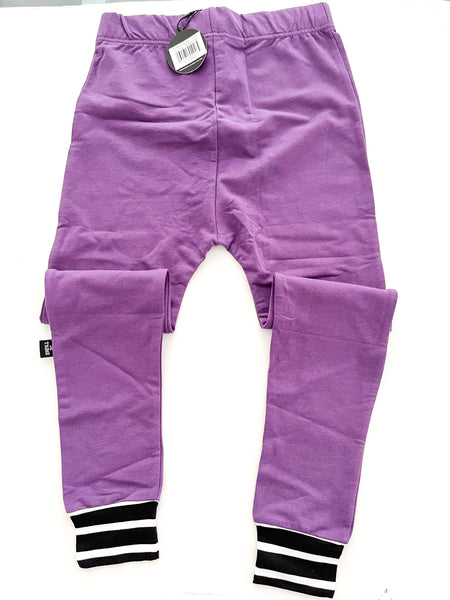 Whistle and Flute plum bamboo joggers NWT (9-10 years)