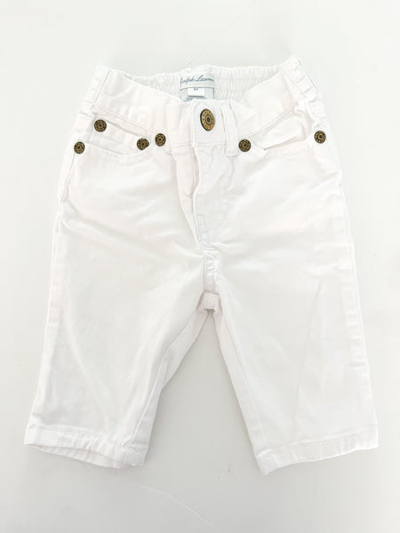 Ralph Lauren white pants (6 months)