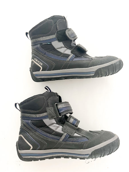 Geox navy/grey and black snow boots (size 2)