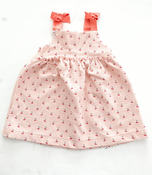 Zara cherry print tank dress (12-18 months)