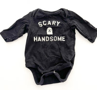 Gap scary handsome black bodysuit (0-3 months)