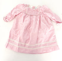 Ralph Lauren light pink LS dress w/bloomers  (12 months)