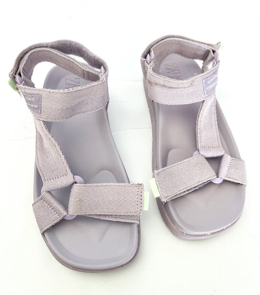 Zara lilac strap sandals (size 13.5)