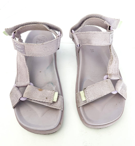 Zara lilac strap sandals (size 2)